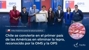 Chile se convierte en el primer país en eliminar la lepra