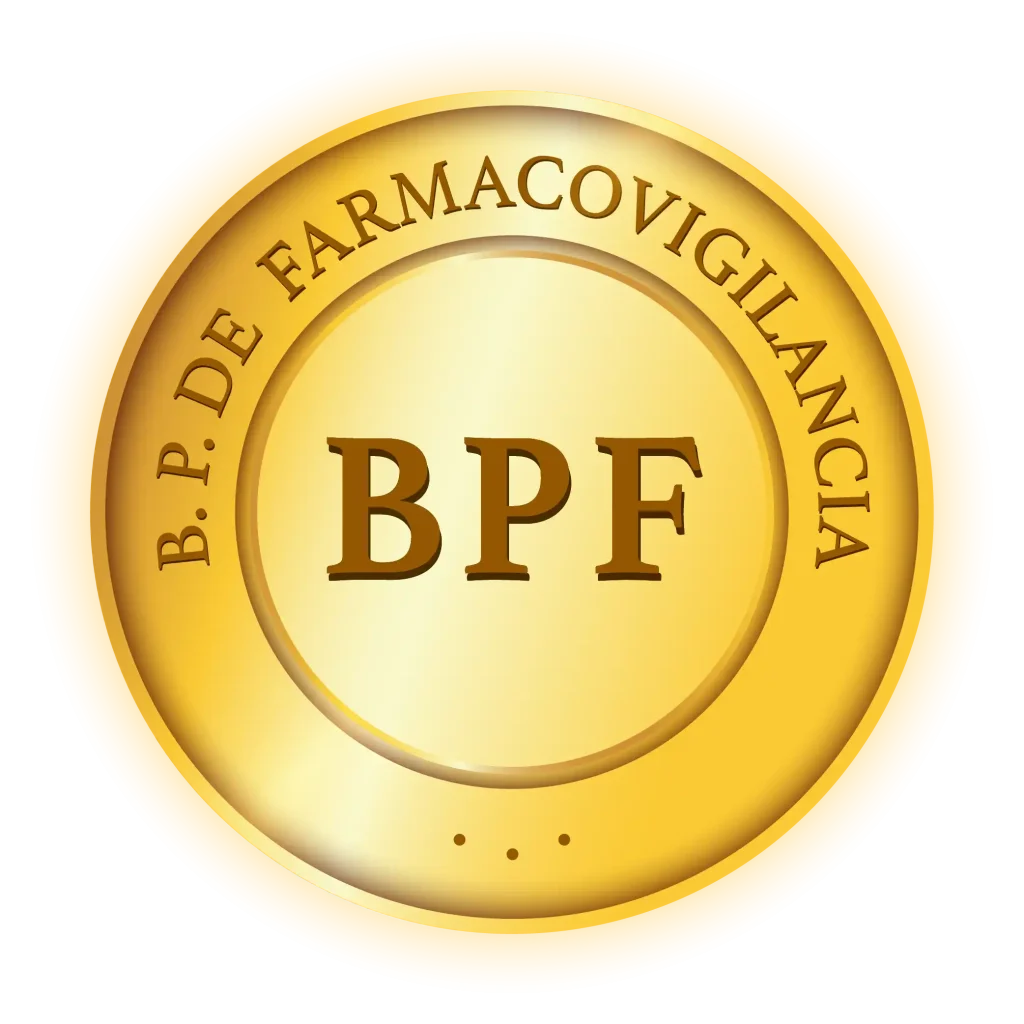 sello BPF Buenas Prácticas de Farmacovigilancia