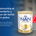 Retiro preventivo de producto infantil comunicado por DIGESA