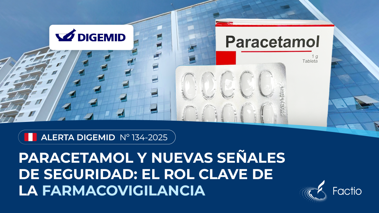 Paracetamol y nuevas señales de seguridad